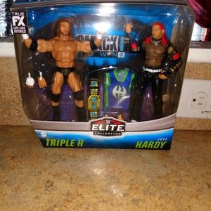 WWE ELITE TRIPLE H AND JEFF HARDY 2 PACK